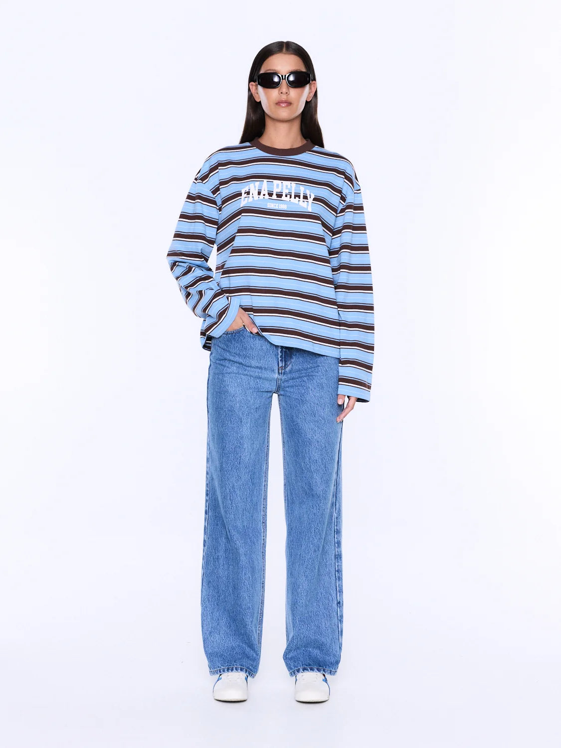 Maria Boxy Long Sleeve Tee