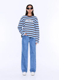 Maria Boxy Long Sleeve Tee