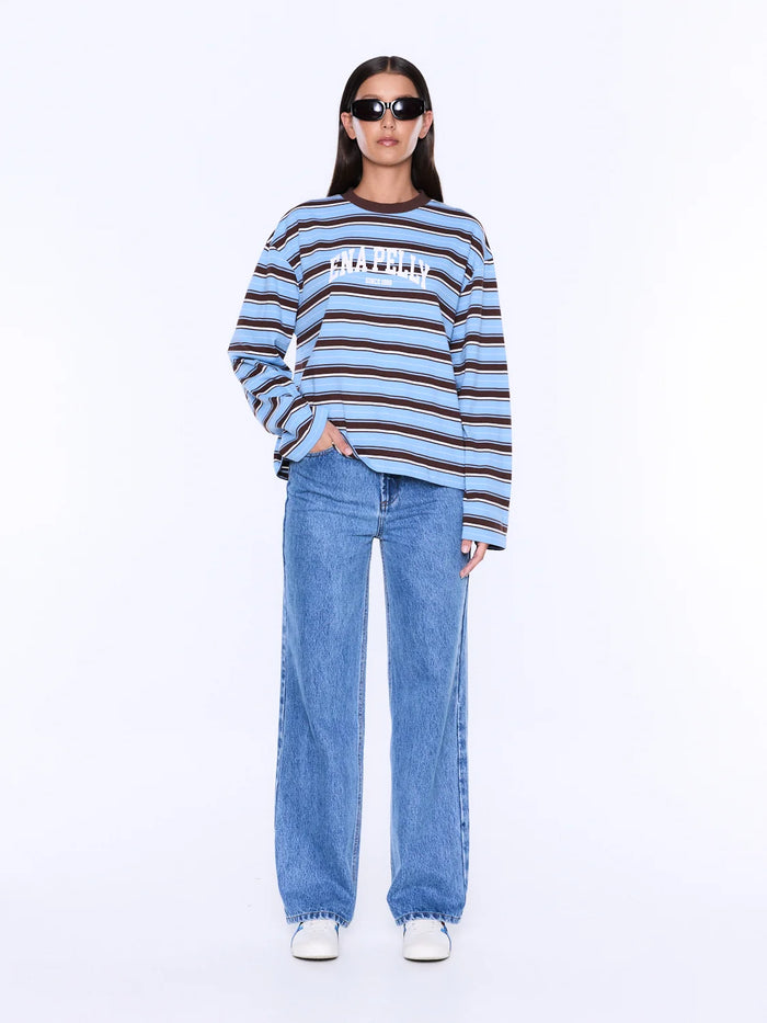 Maria Boxy Long Sleeve Tee