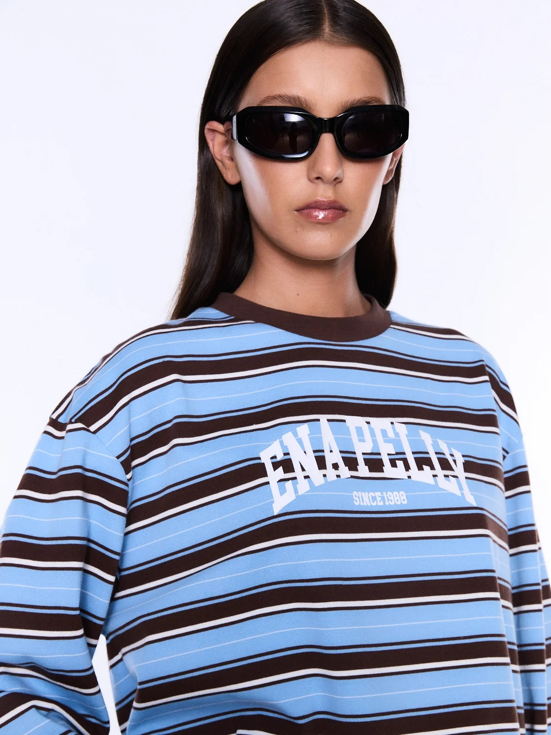Maria Boxy Long Sleeve Tee