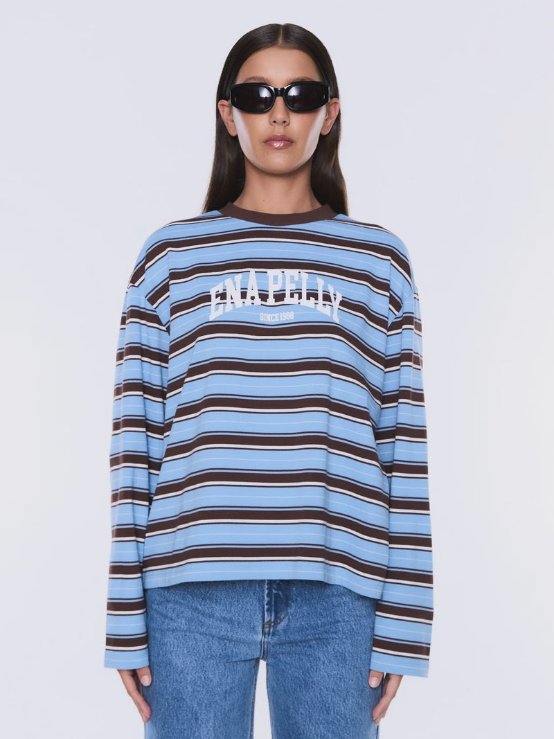 Maria Boxy Long Sleeve Tee