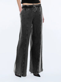 ANDIE TRACK PANT - Washed Shawdow Grey