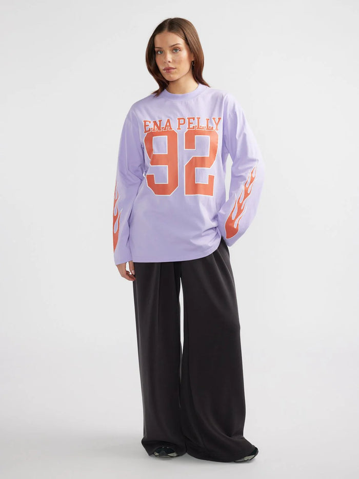 FLAME JERSEY LONG SLEEVE TEE