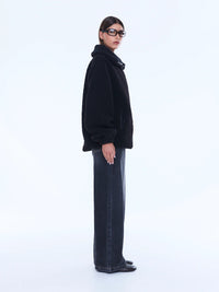 WINNIE QTR ZIP - BLACK