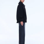 WINNIE QTR ZIP - BLACK