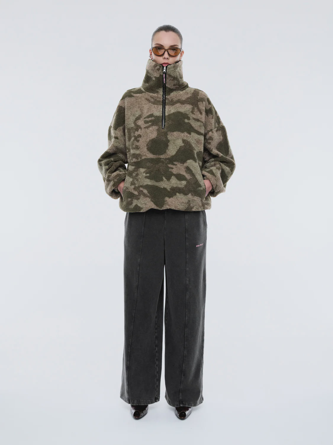 WINNIE QTR ZIP - CAMO