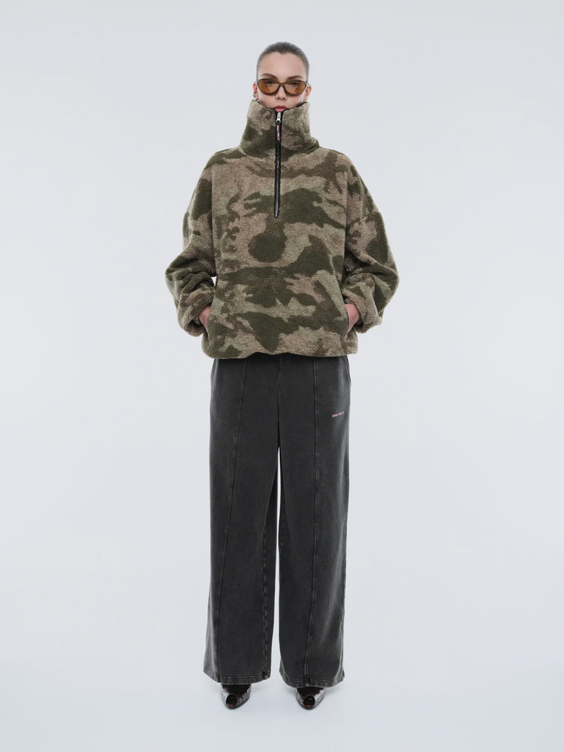 WINNIE QTR ZIP - CAMO