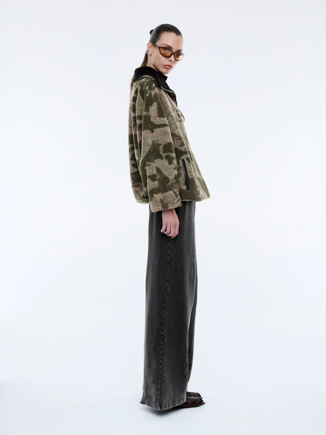 WINNIE QTR ZIP - CAMO