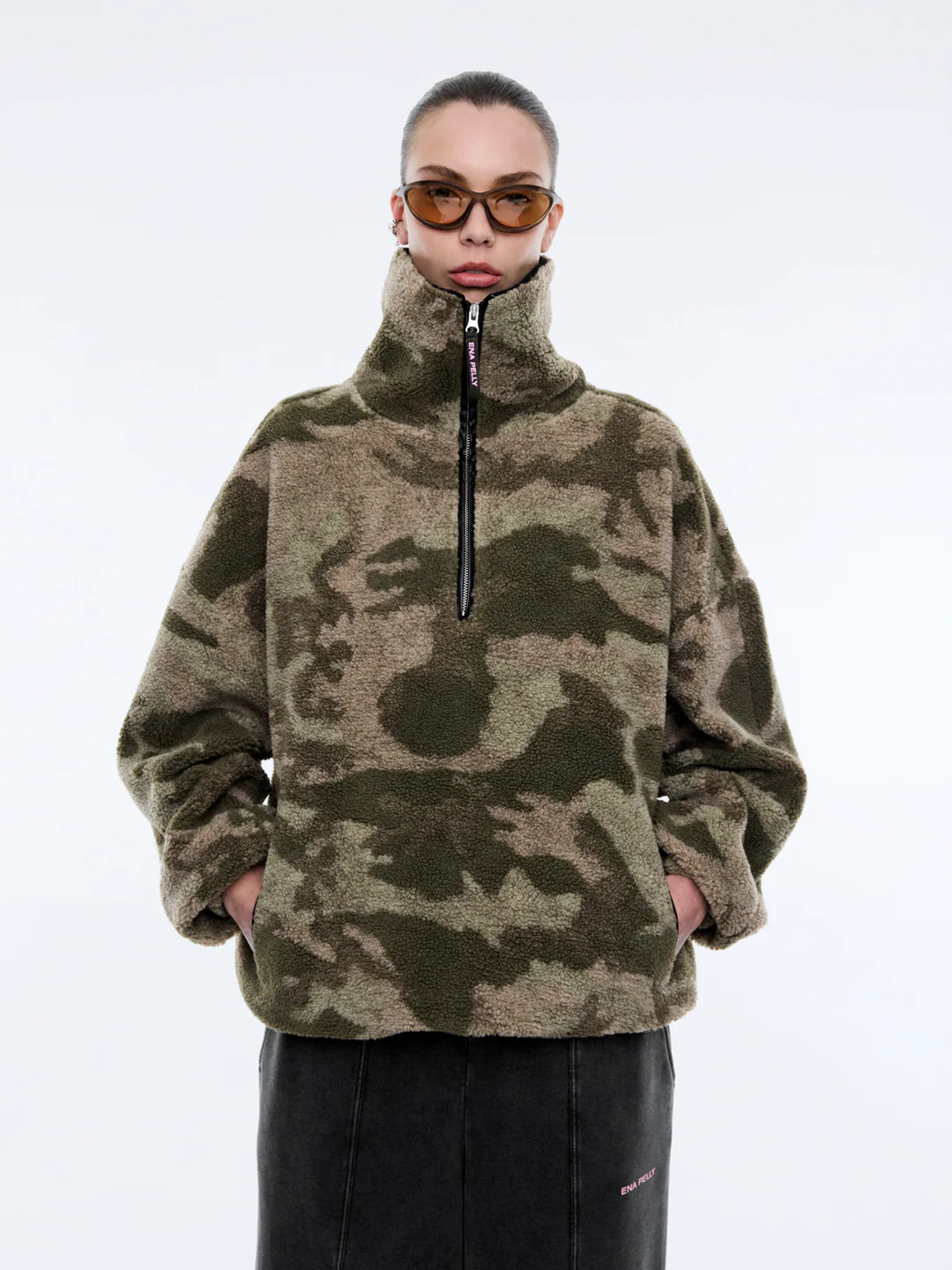 WINNIE QTR ZIP - CAMO