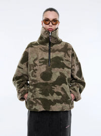 WINNIE QTR ZIP - CAMO