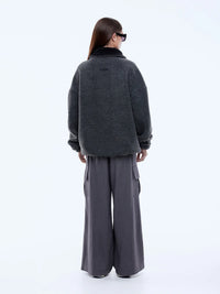 WINNIE QTR ZIP - BLACK