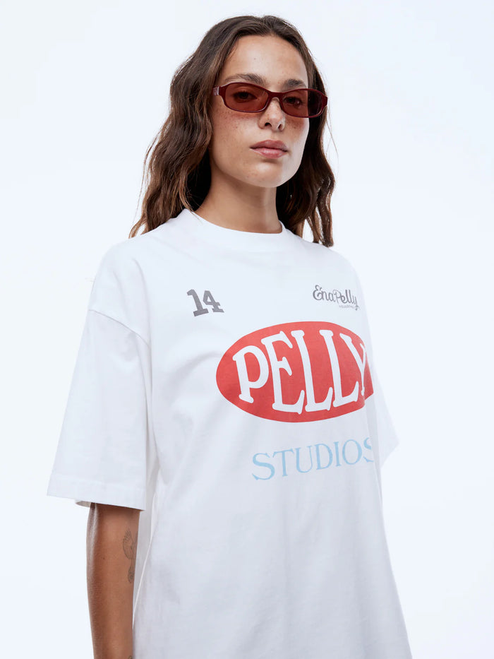 PELLY SPORT TEE - White