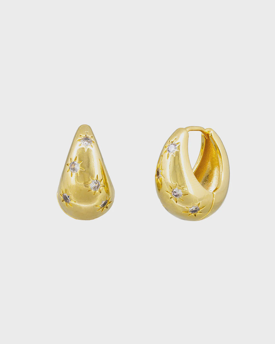 Roberta Earrings - Gold
