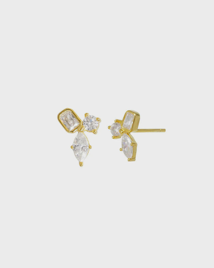 Ros Studs - Gold