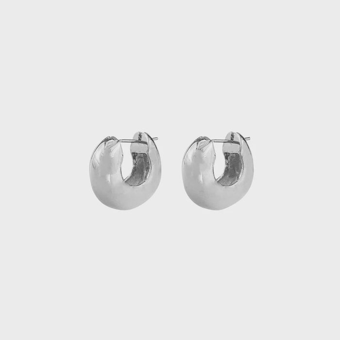 Uma Hoops - Silver