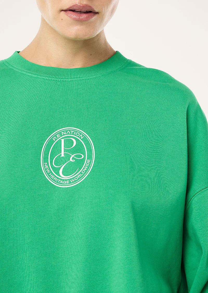 EXPOSITION SWEAT - WASHED KELLY GREEN