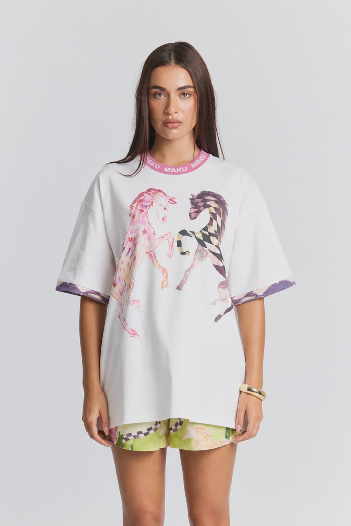 Equestrian Oversize Tee