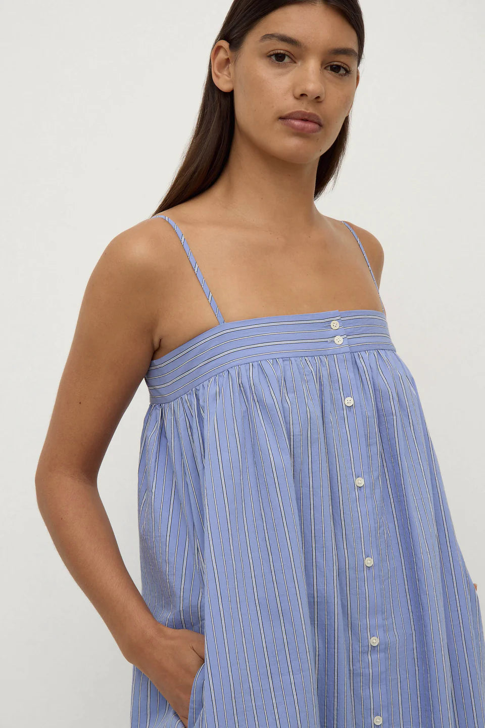 Erina Stripe Maxi Dress