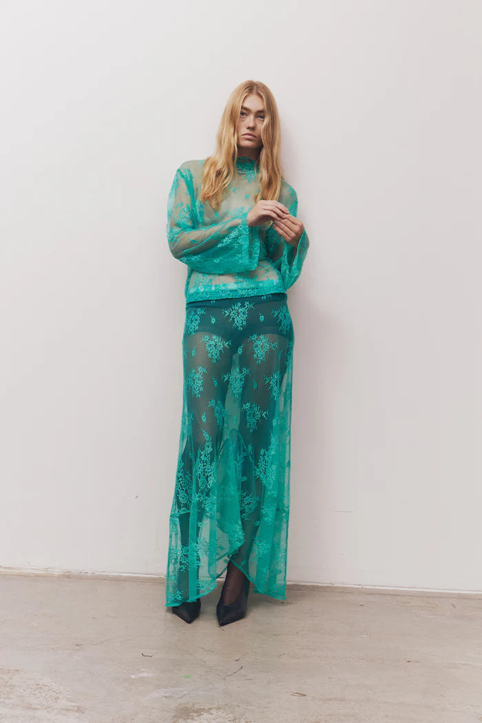 Ferra Skirt - Turquoise