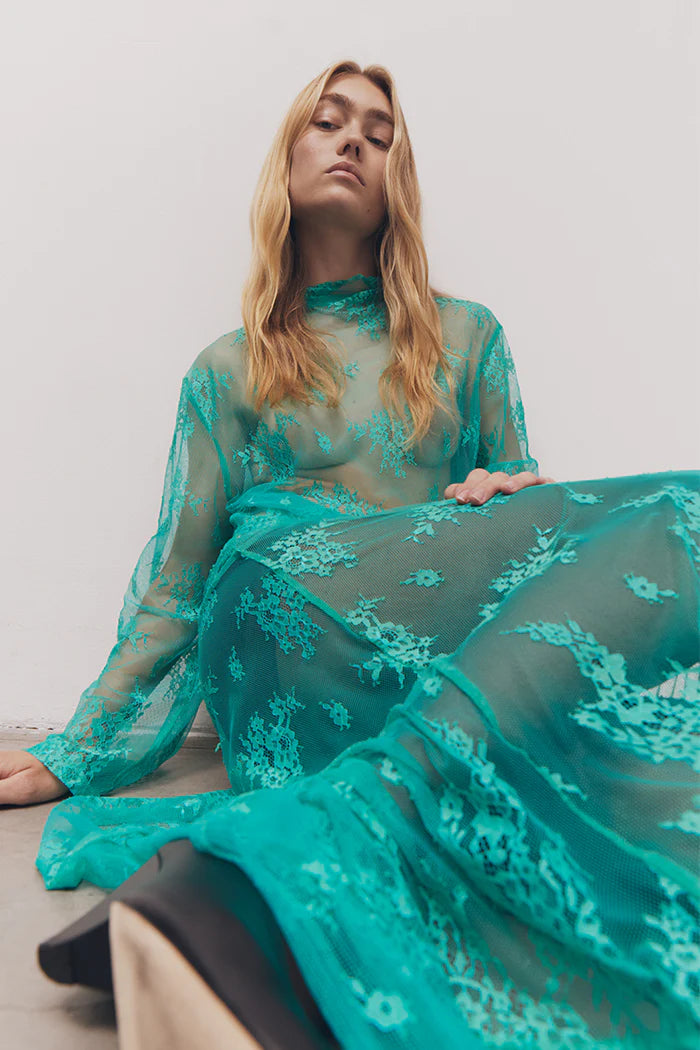Ferra Skirt - Turquoise