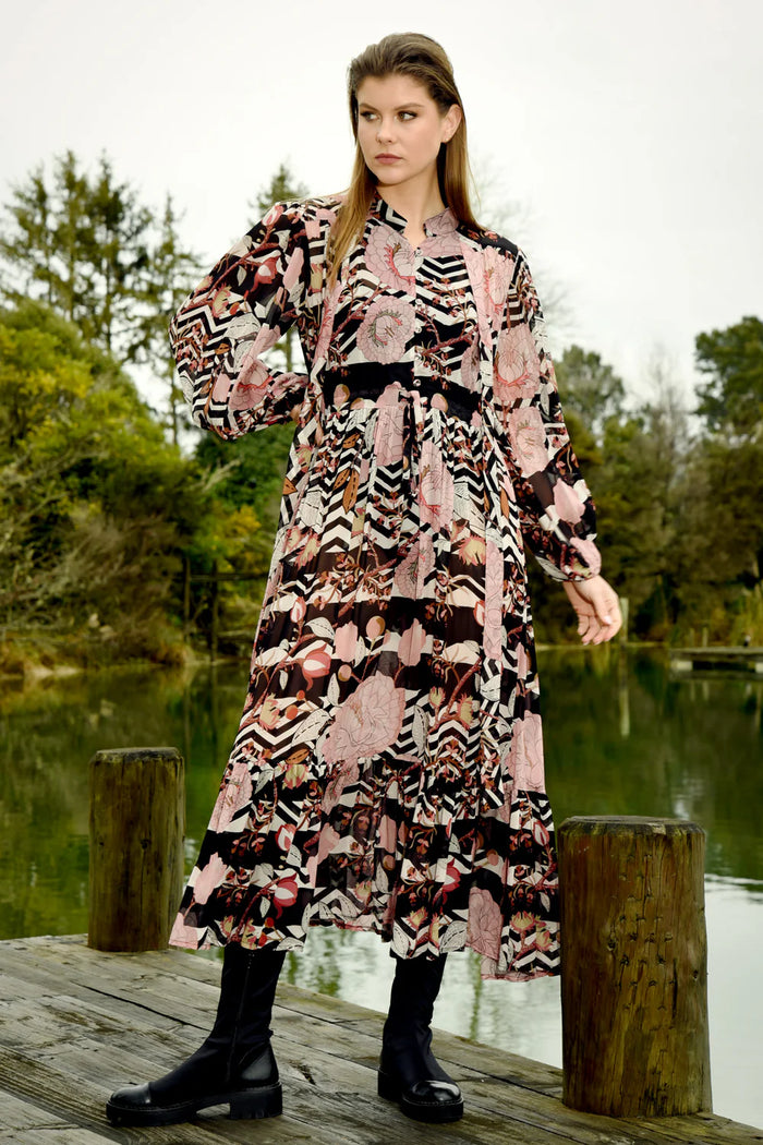 JUST ONE THING Dress - FLORAL LINE