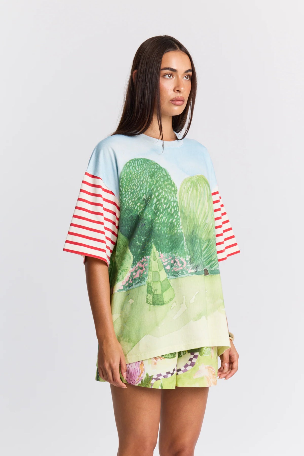 Gardenia Oversized Tee