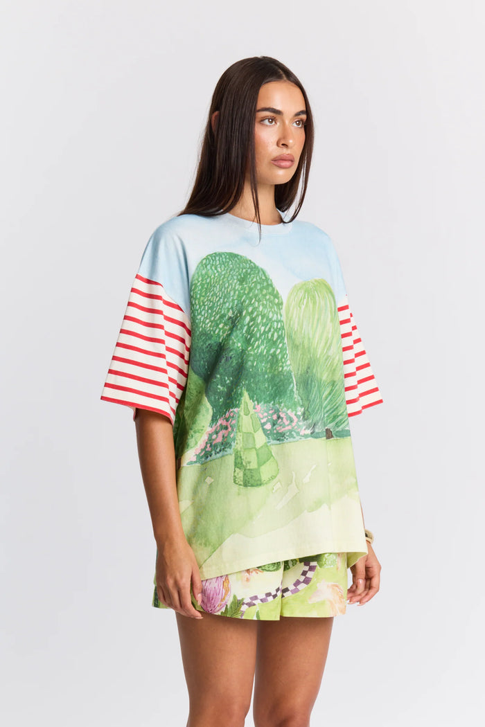 Gardenia Oversized Tee