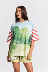 Gardenia Oversized Tee