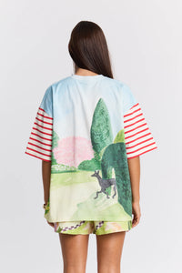 Gardenia Oversized Tee
