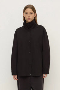 Harper Cotton Jacket Black