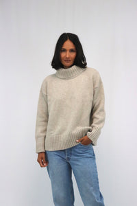 Henri Roll Neck Wheat