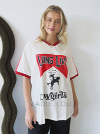 Long Live Cowgirls Tee