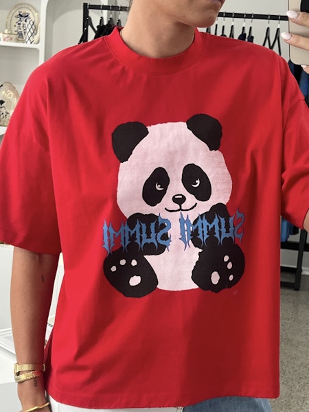 BAND TEE - RED PANDA