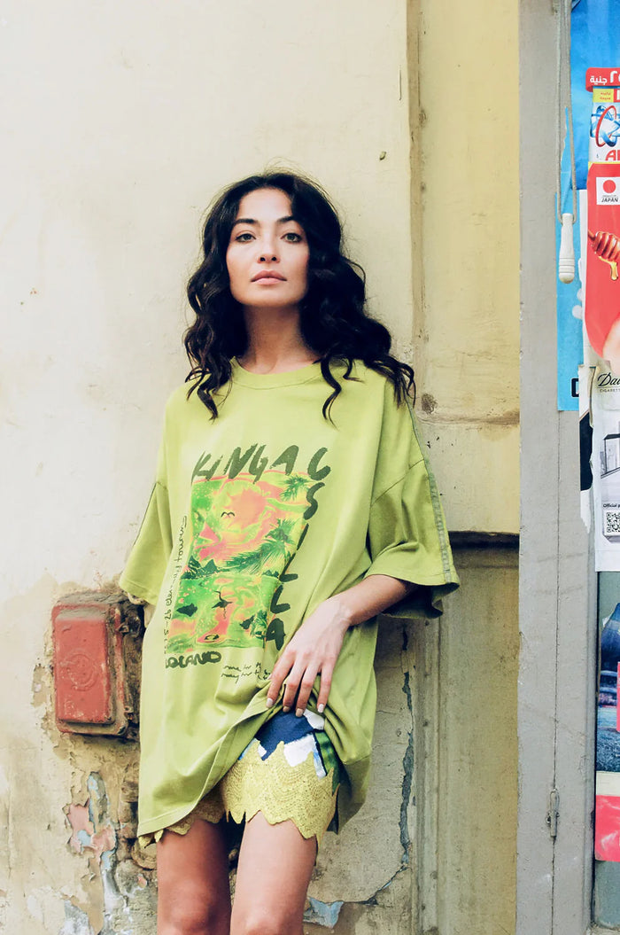 ORO TILE VERA MINI SKIRT