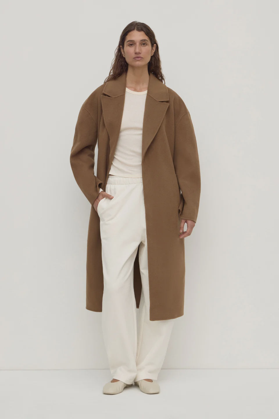 IVY WOOL COAT OAK