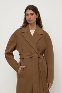 IVY WOOL COAT OAK