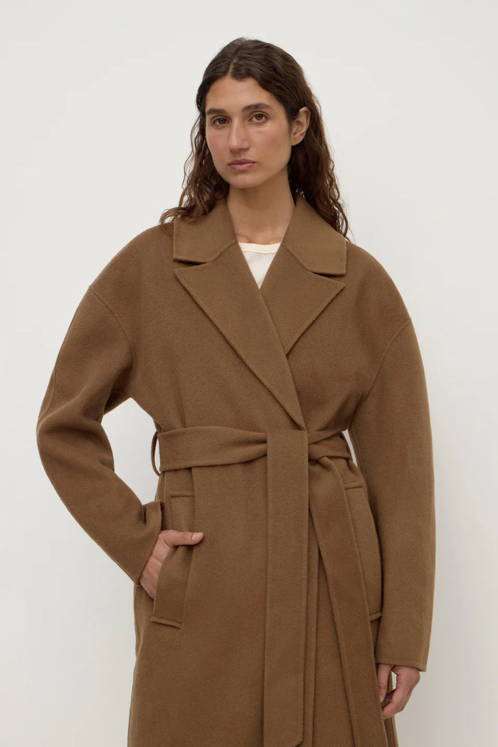 IVY WOOL COAT OAK