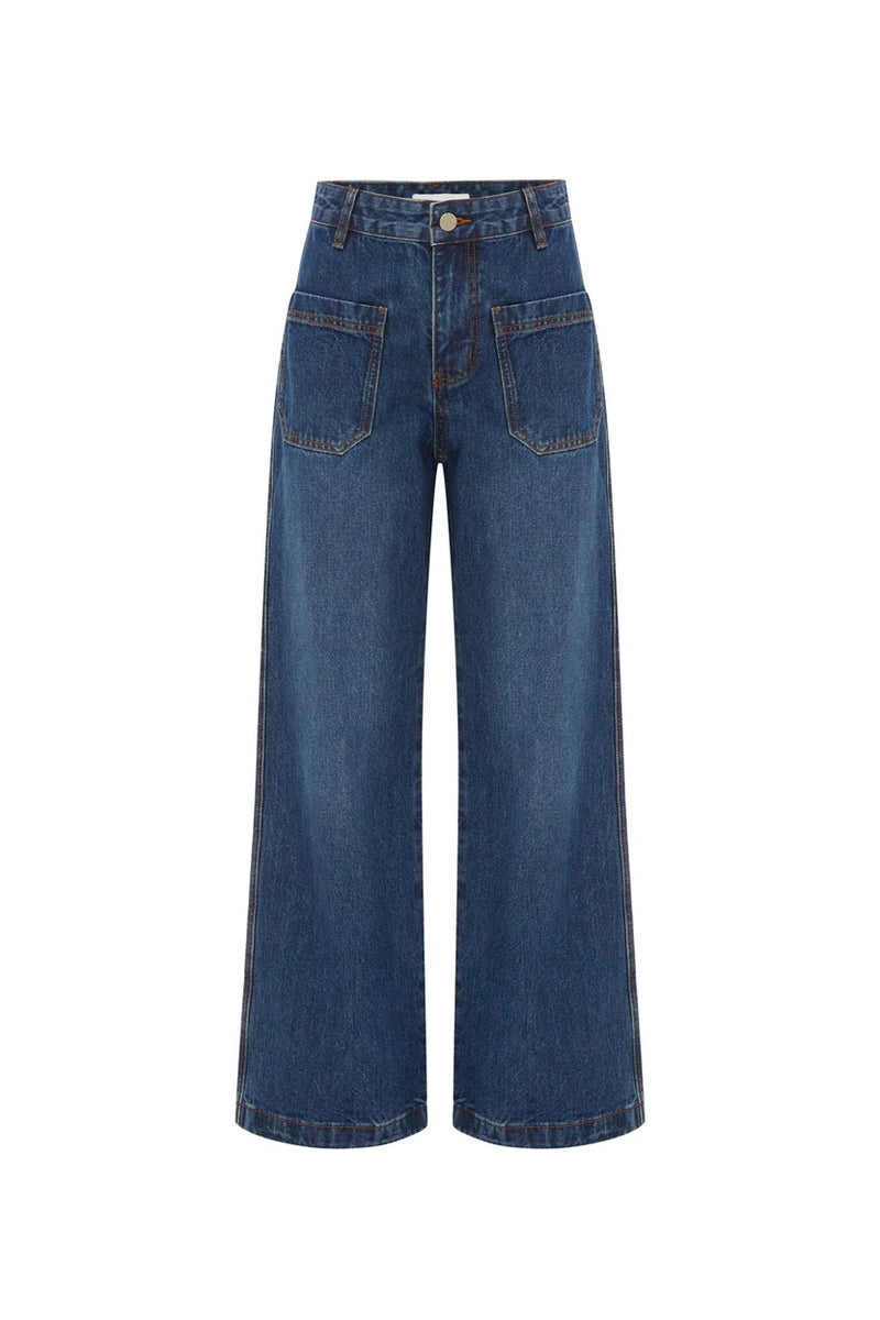 Jahmain Straight Jeans - Classic Indigo