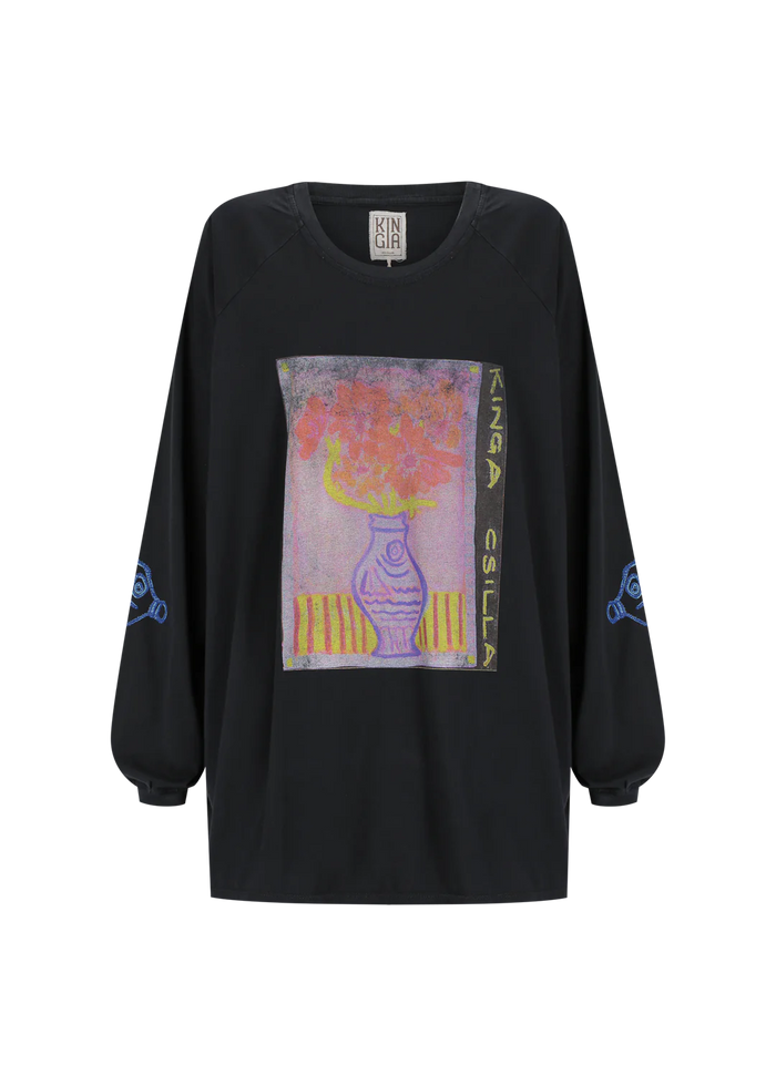 POLPO VASE ROSES TEE