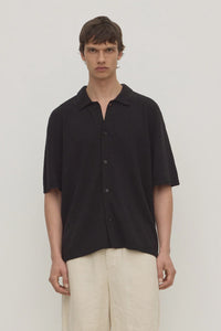 Lance Boucle Knit Short Sleeve Shirt