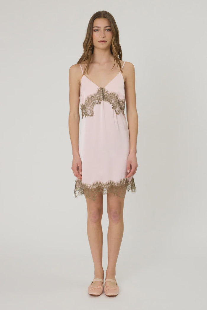 LARA MINI DRESS - BLUSH