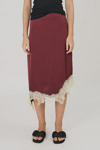 LARA SKIRT - POMEGRANATE