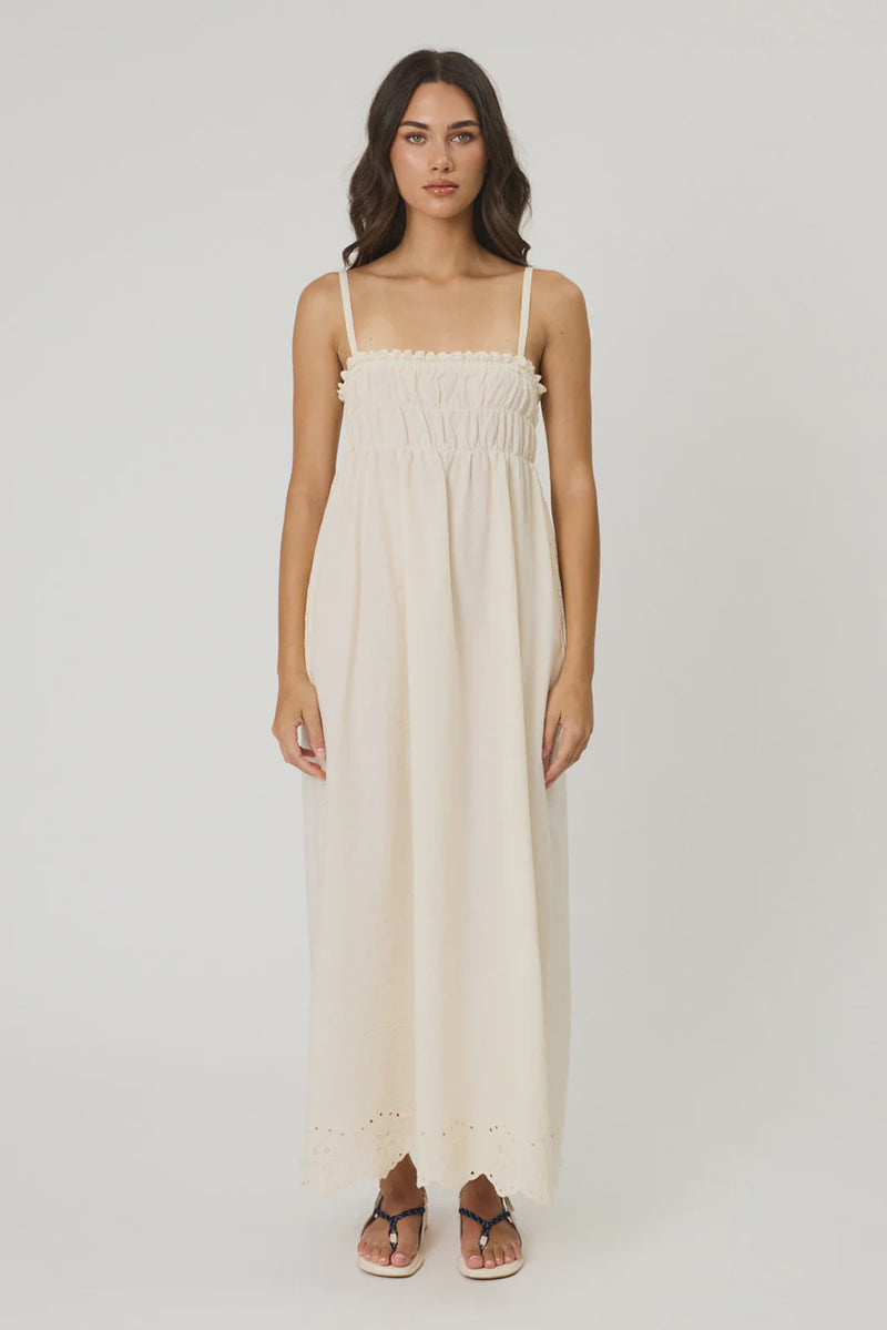 LEILANI MAXI DRESS - BONE