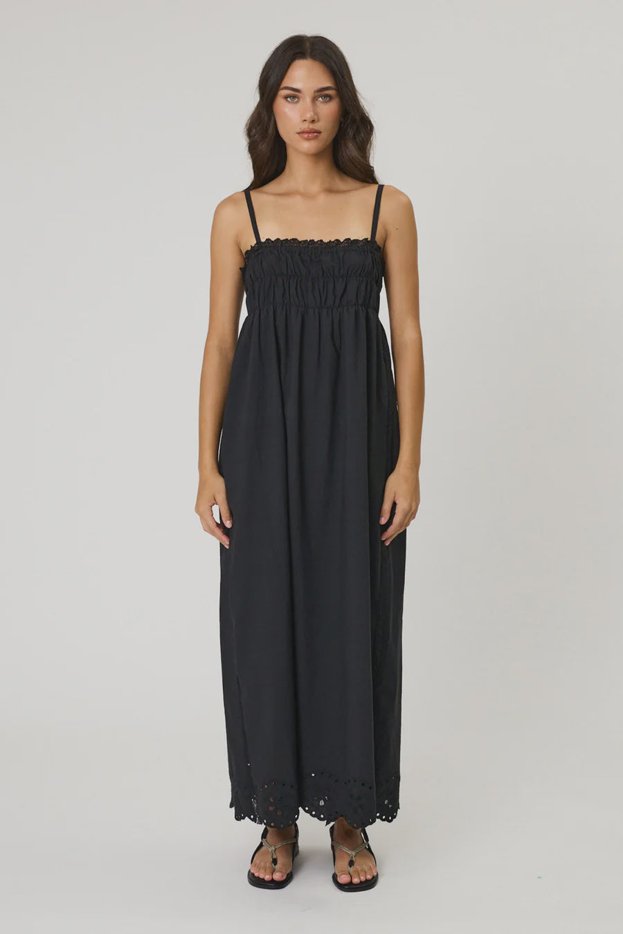 LEILANI MAXI DRESS - BLACK