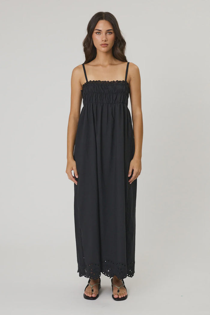 LEILANI MAXI DRESS - BLACK