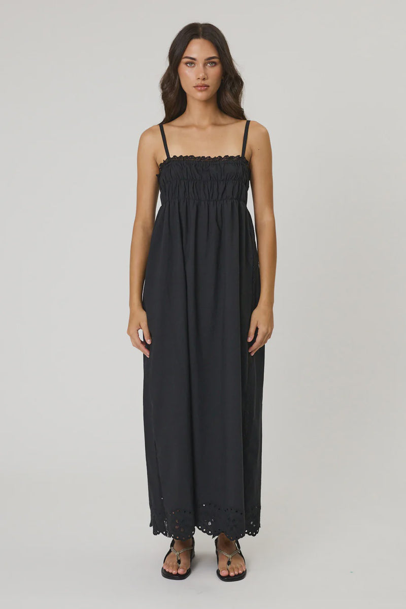 LEILANI MAXI DRESS - BLACK