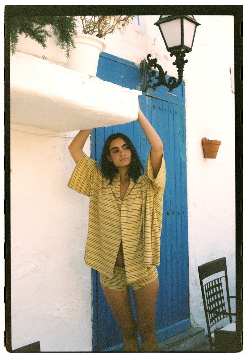 LEMON STRIPER - BUNGALOW SHIRT