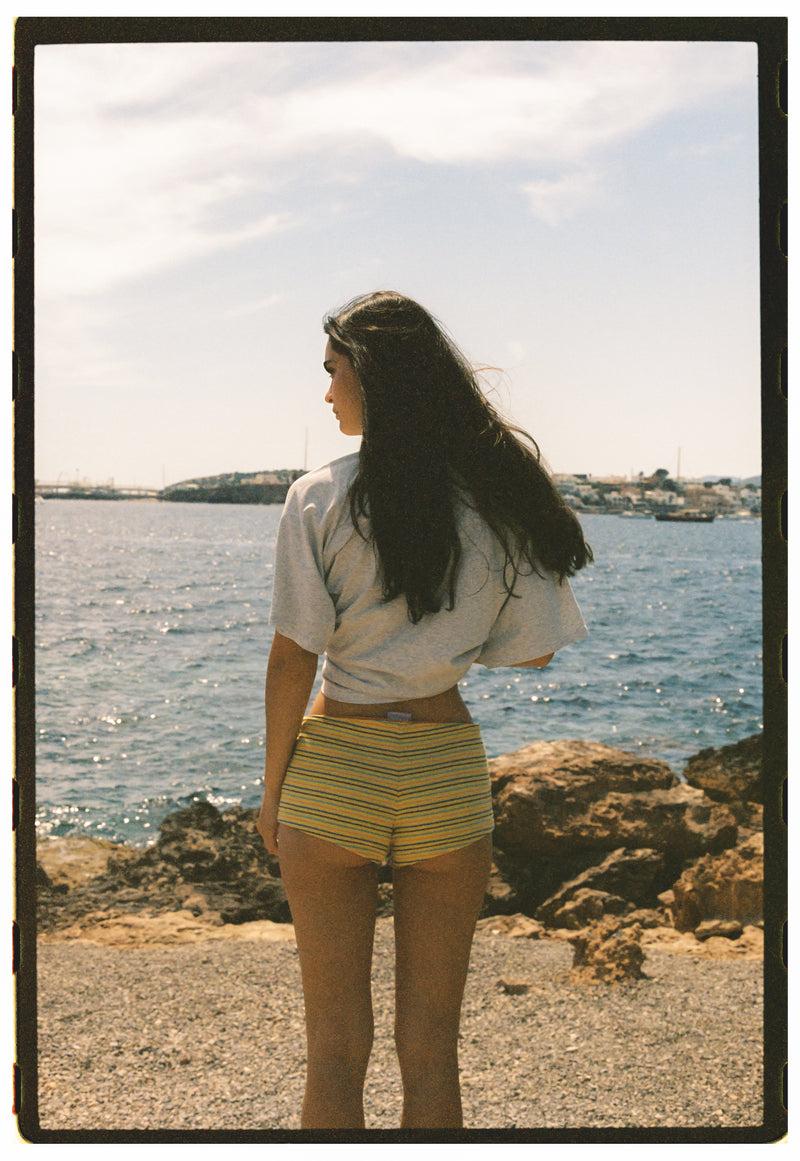 WILEY RAGLAN CROP TEE