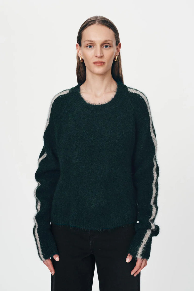 Lamara Knit Jumper - Deep Emerald
