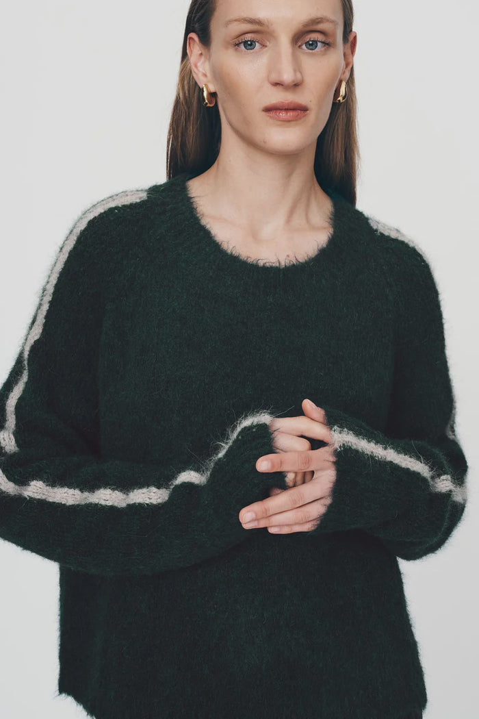 Lamara Knit Jumper - Deep Emerald